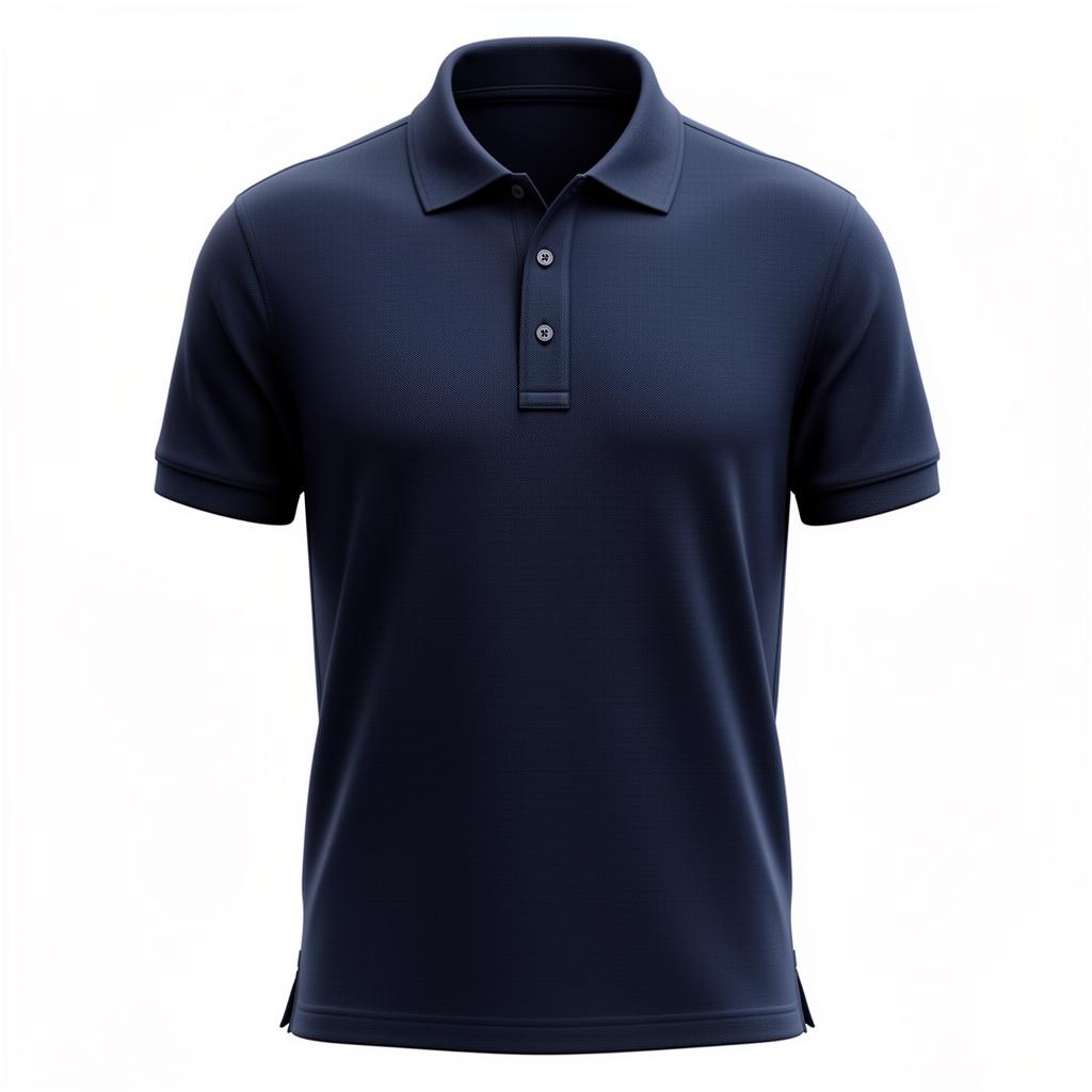 Polo Piquet Premium Marinho
